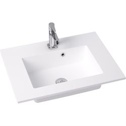 Dansani Minore vask 80,2 cm i hvid mat